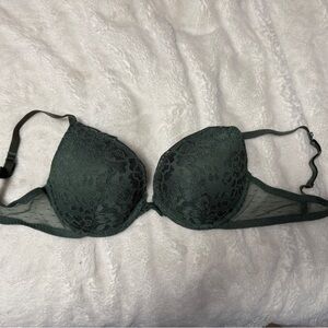 La SENZA Lace Bra in Deep Green